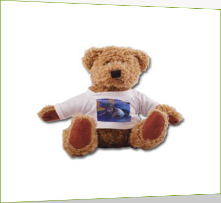 Regalo - peluches, oso Teddy con tu foto Regalo - peluches, oso Teddy con tu foto